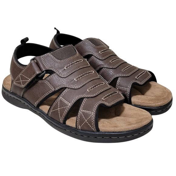 Dockers Men Shorewood Slingback Fisherman Sport Sandals Size US 14M Briar Brown main image 4